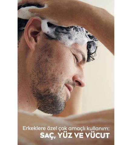 Nivea Men Energy Duş Jeli 500 ml 3’ü 1 Arada Vücut, Saç ve Yüz