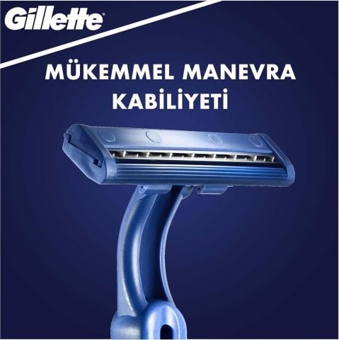 Gillette Blue2 Simple Kullan At Erkek Tıraş Bıçağı 10 Adet