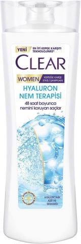 Clear Women Hyaluron Nem Terapisi Kepeğe Karşı Etkili Saç Bakım Şampuanı 350 ml