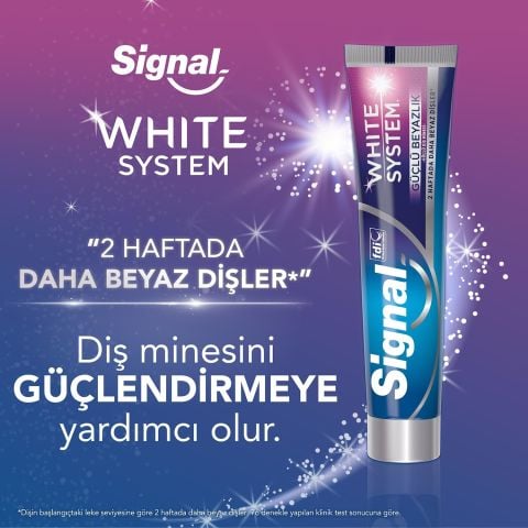 Signal Diş Macunu White System Güçlü Beyazlık 75 ml