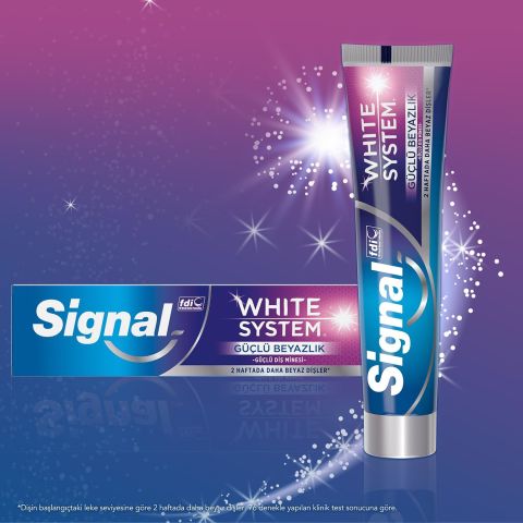 Signal Diş Macunu White System Güçlü Beyazlık 75 ml