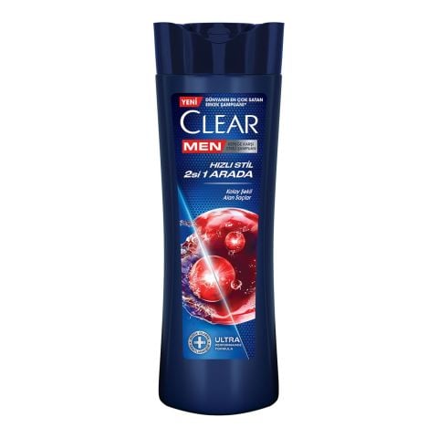 Clear Men Hızlı Stil 2'si 1 Arada Kepeğe Karşı Etkili Şampuan 350 ml