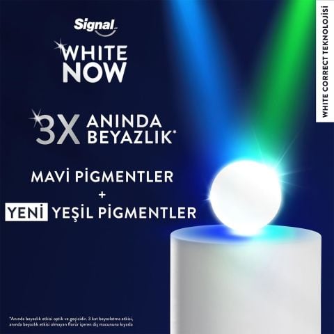 Signal White Now Diş Macunu Lekesiz Beyazlık Etkili Leke Giderme 75 ml