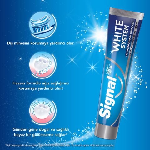 Signal Diş Macunu White System 75 ml
