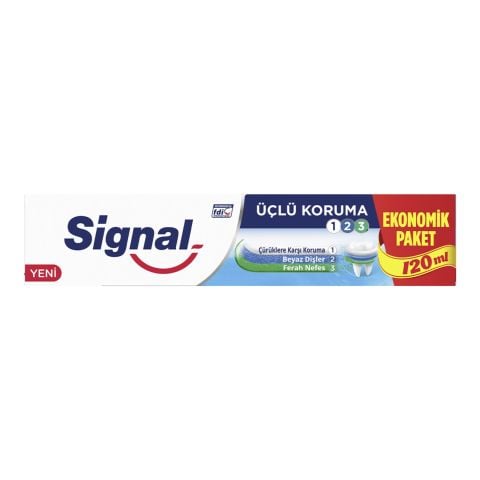 Signal Diş Macunu Üçlü Koruma 120 ml