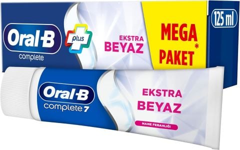 Oral-B Complete 7 Ekstra Beyaz Diş Macunu 125 ml