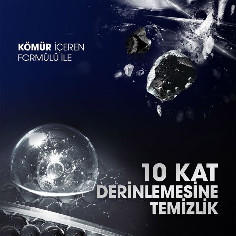 Clear Men Kömür Özlü Yoğun Arındırıcı Kepeğe Karşı Etkili Şampuan 350 ml