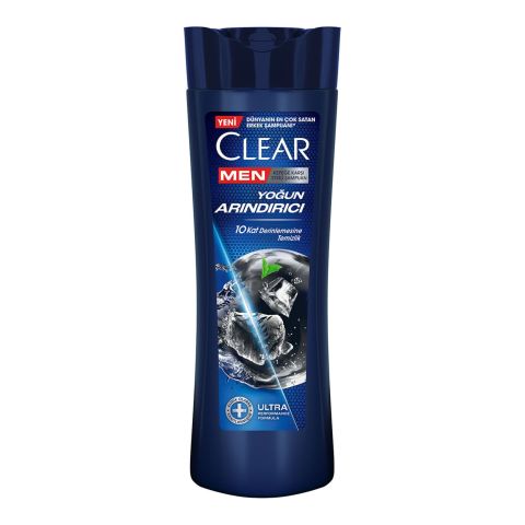 Clear Men Kömür Özlü Yoğun Arındırıcı Kepeğe Karşı Etkili Şampuan 350 ml