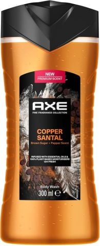 Axe Premium Collection Copper Santal Duş Jeli 3 in 1 Vücut Saç Yüz 300 Ml