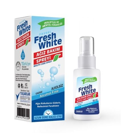 Fresh White Ağız Bakım Spreyi 30 ml