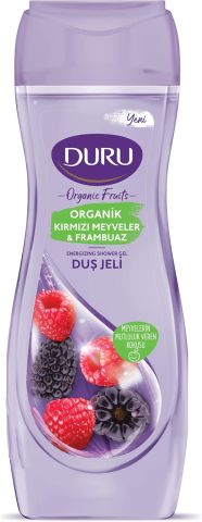 Duru Organic Fruits Kırmızı Meyveler & Frambuaz Duş Jeli 450 ml