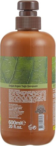 Eyüp Sabri Tuncer Doğal Argan Yağlı Şampuan 600ml