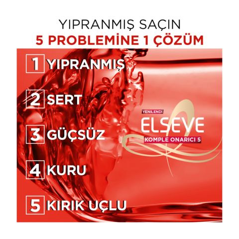 Loreal Paris Elseve Komple Onarıcı 5 Yapılandırıcı Bakım Şampuanı 360 ml