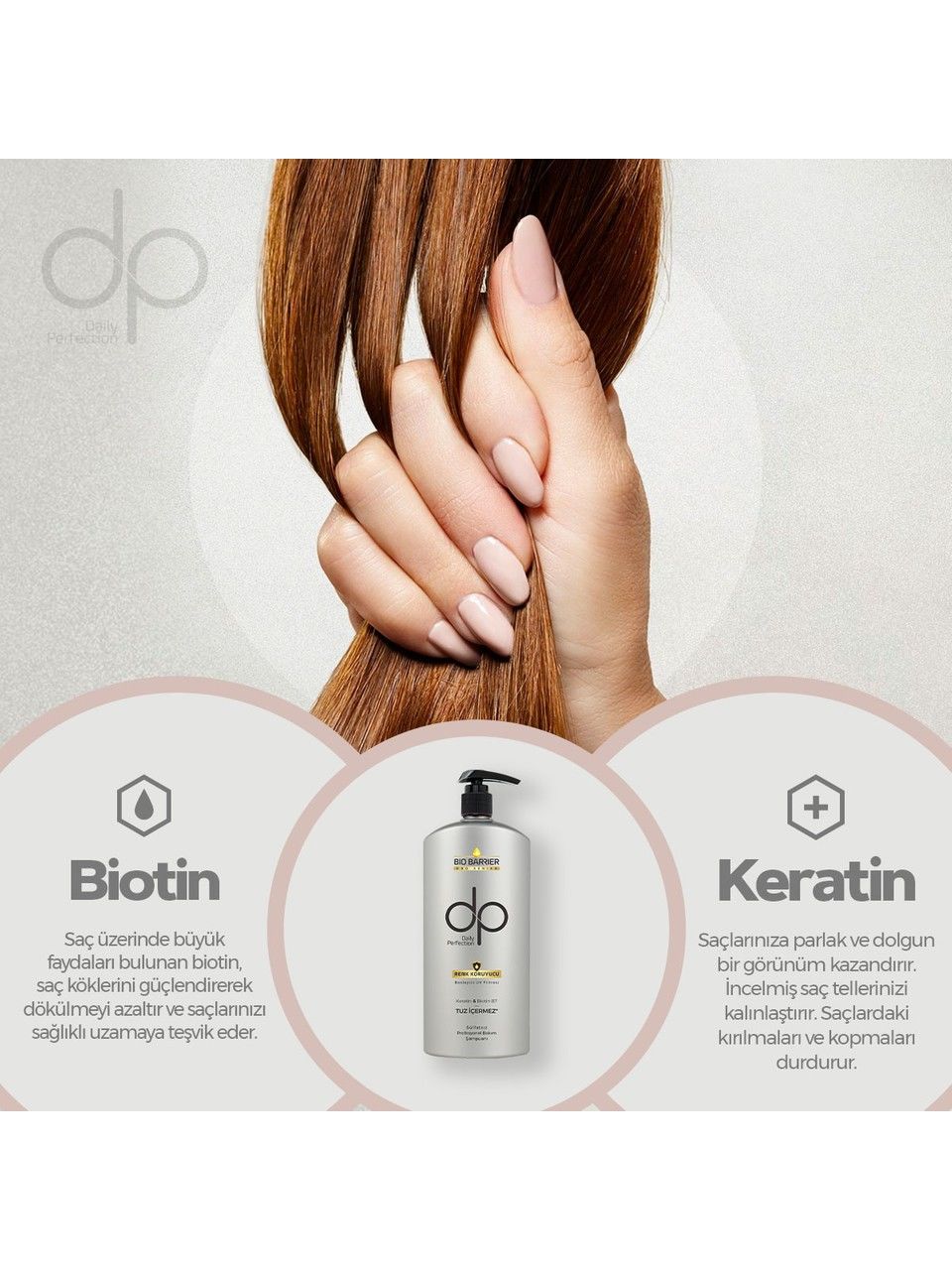 Dp Daily Perfection Bio Barrier Renk Koruyucu Şampuan 500 Ml