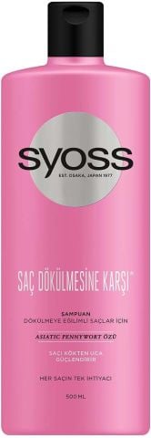 Syoss Saç Dökülmesine Karşı Şampuan 500 ml