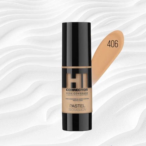 Pastel Coverage Fondöten 406 Numara