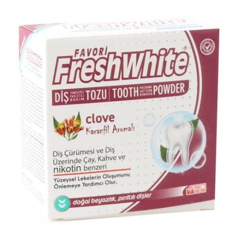 Freshwhıte Clove Karanfil Özlü Diş Beyazlatıcı 50g