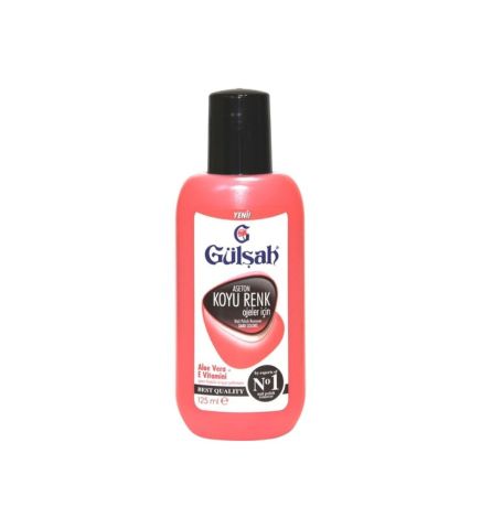 Gülşah Aseton Koyu Renk Ojeler Için Pembe 125ml