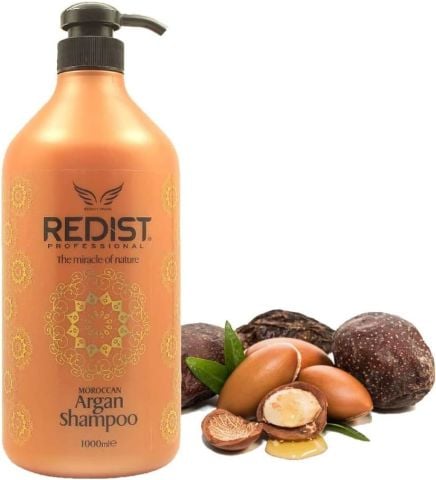 Redist Argan Yağlı Kuru Ve Yıpramış Saçlar Için Saç Bakım Şampuanı 1000 ml
