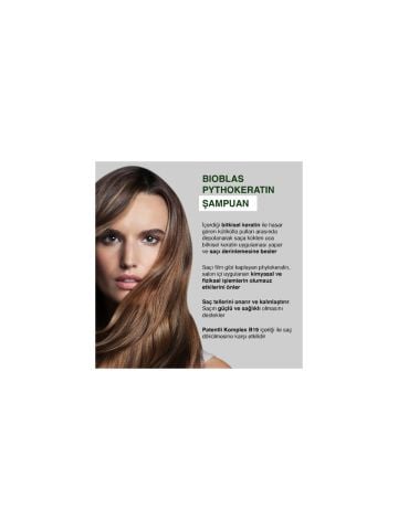 Bioblas Phytokeratin Kuru & Yıpranmış Saçlar Saç Dökülmesine Karşı Şampuan 1000 ml