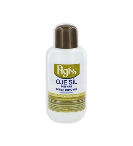 Agiss Ojesil Bitki Özlü Vanilya Çiçeği Aseton 200 ml