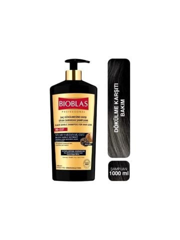 Bioblas Siyah Sarımsak Özlü Tüm Saçlar için Saç Dökülmesine Karşı Şampuan 1000ml