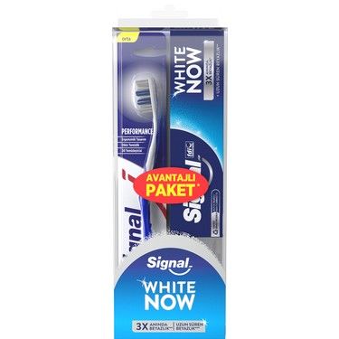 Signal White Now Diş Fırçası Diş Macunu