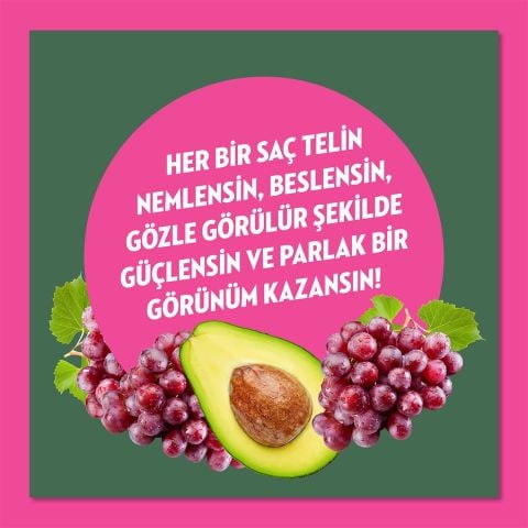 Elidor Doğanın Enerjisi Avokado ve Üzüm Çekirdeği Yağı Saç Bakım Şampuanı 400 ml