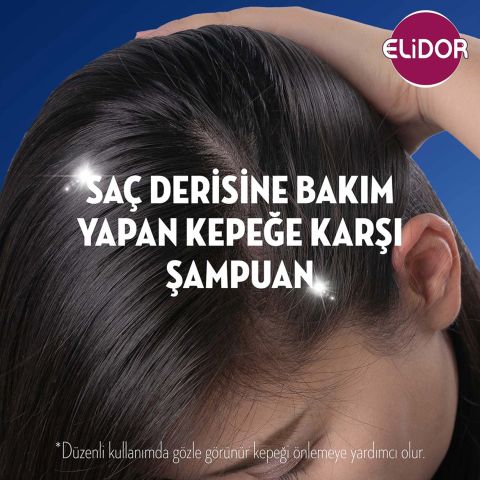 Elidor Superblend Kepeğe Karşı Etkili 2'si 1 Arada Şampuan ve Bakım Kremi  B3 Vitamini Çay Ağacı Yağı Aloe Vera 400 ml