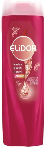Elidor Brezilya Keratin Terapisi Hidrolize Keratin Marula Yağı E Vitamini Saç Bakım Şampuanı 400 ml