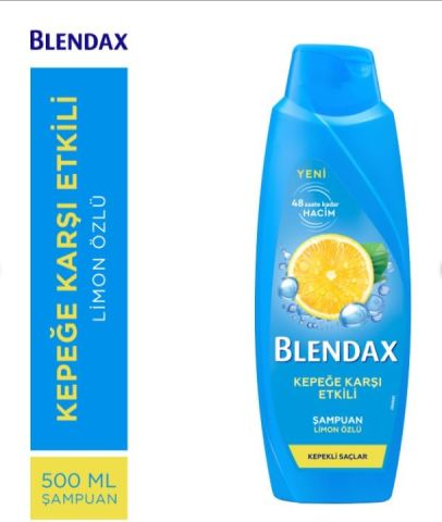 Blendax Kepeğe Karşı Etkili Limon Özlü Şampuan 500 ml