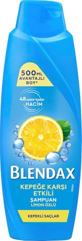Blendax Kepeğe Karşı Etkili Limon Özlü Şampuan 500 ml
