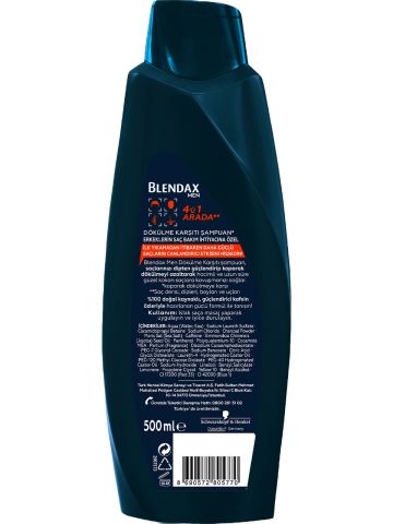 Blendax Kafein Özlü Dökülme Karşıtı Erkek Şampuanı 500 ml
