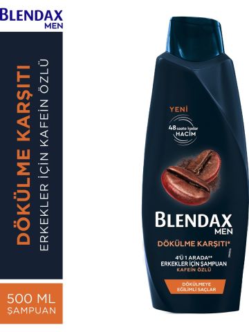Blendax Kafein Özlü Dökülme Karşıtı Erkek Şampuanı 500 ml