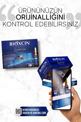 Bioxcin Quantum Saç Güçlendirici Serum 15 x 6 ml - Hacim Veren Saç Serumu Saç Dökülmesi Karşıtı