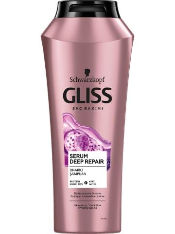Gliss Schwarzkopf Serum Deep Repair Onarıcı Şampuan - Protein Kompleksi Hint İnciri 500 ml