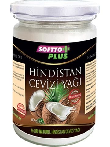 Softto Plus Hindistan Cevizi Yağı 60 Ml