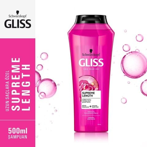 Schwarzkopf Gliss Supreme Length Şampuan 500 ml