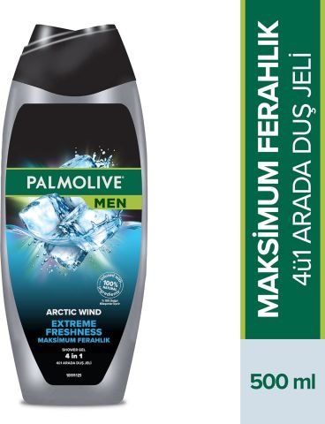 Palmolive Men Pure Artric 4ü1 Arada Tazeleyici Erkek Duş Jeli 500 ml
