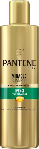 Pantene Miracle Şampuan İpeksi Yumuşaklık Keratin Koruyuculu 250 ml