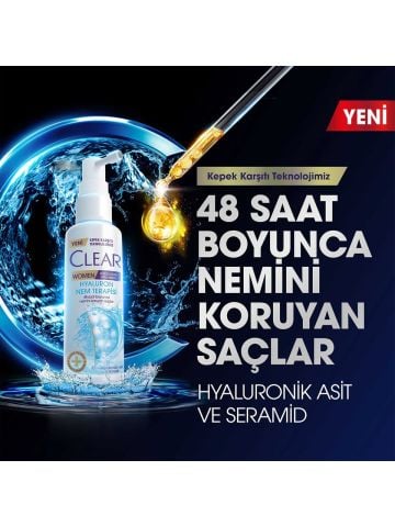 Clear Women Saç Serumu Hyaluron Nem Terapisi 90 Ml