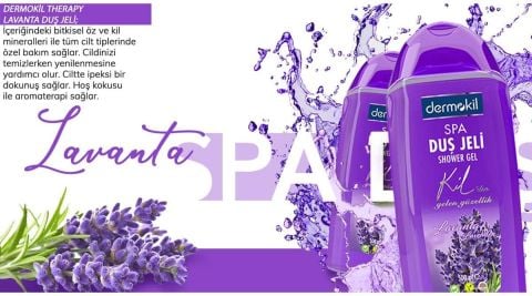 Dermokil Lavanta Özlü Duş Jeli 500ml