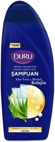 Duru Kolajen & Aloevera & Mentol Şampuan 500Ml