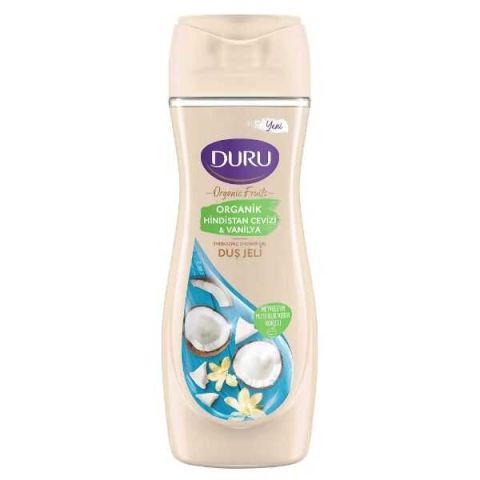 Duru Organik Hindistan Cevizi Vanilya Duş Jeli 450ml