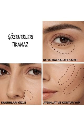 Pretty Beauty Instant Age Waterproof The Eraser Süngerli Kapatıcı No: 3 Deep