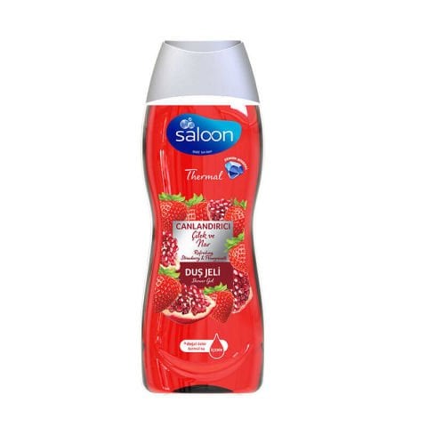 Saloon Thermal Duş Jeli Canlandırıcı Çilek & Nar 450ML