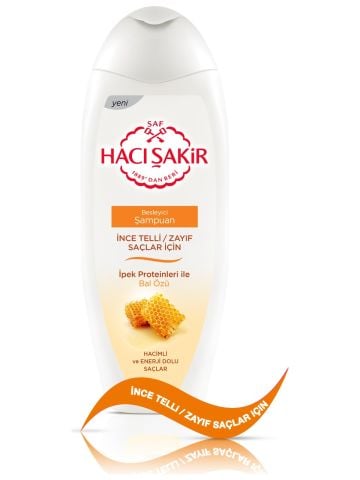 Hacı Şakir Bal Özlü 2'si 1 Arada Şampuan 500 Ml
