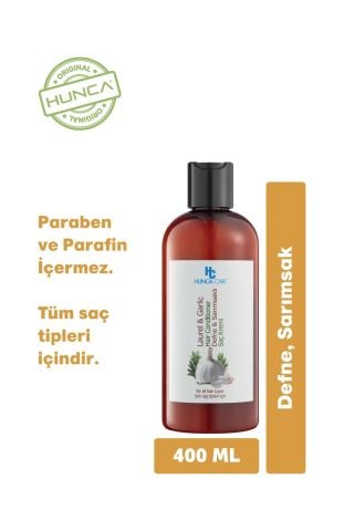 Hunca Care Defne & Sarımsak Saç Kremi 400 ml