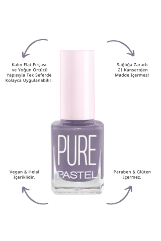 Pastel Pure  Oje 606