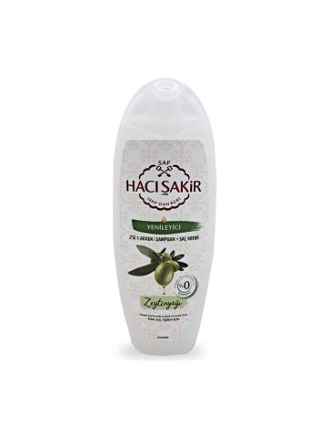 Hacı Şakir Zeytinyağlı 2 si 1 Arada Şampuan Yenileyici 500 ml